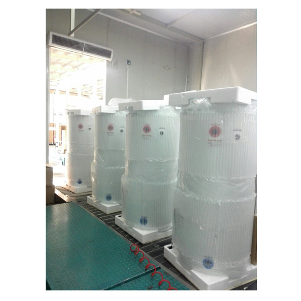 Horizontale Ultrafiltrations-Wasseraufbereitungsmaschine aus rostfreiem Stahl 