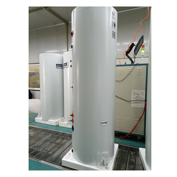 Industrieller Silberwassertank für professionelle Filtersysteme RO Wasseraufbereitungsanlage 