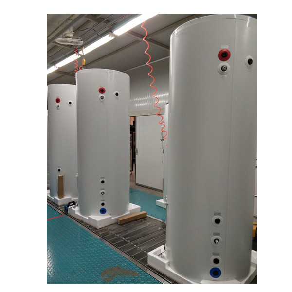 100L, 150L, 200L, 250L, 300L Vakuumröhre Wärmerohr Solarthermie-Warmwasserbereiter mit SUS304304-2b Innentank (Standard) 