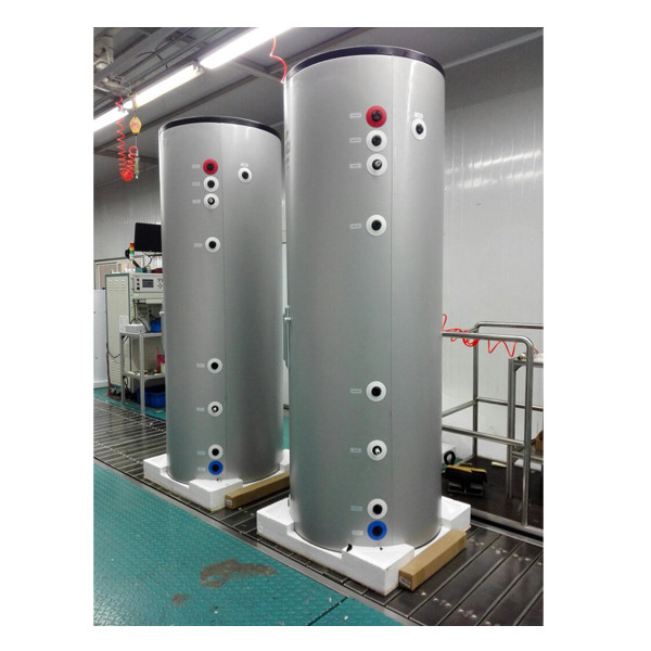 Vollautomatischer Lagertank 20 t Wasserleitungen 