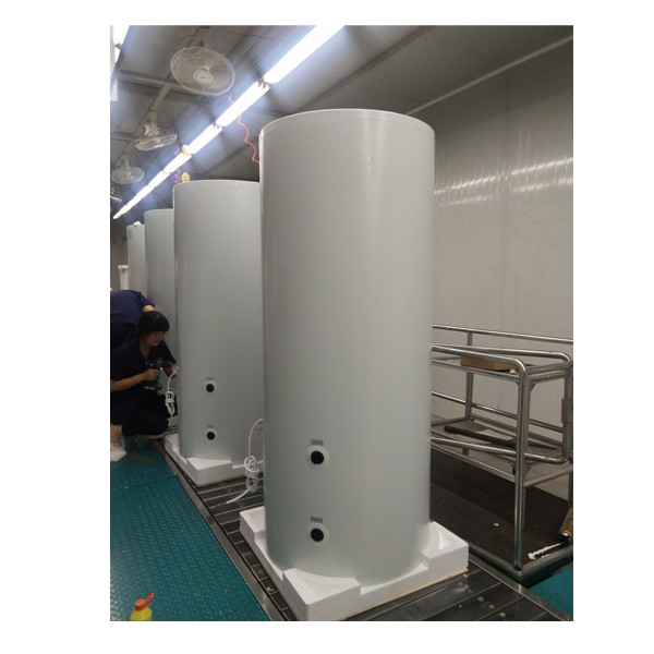 Der Verdrängungswärmetauscher wird im zentralen Warmwasserversorgungssystem des Kessels verwendet 