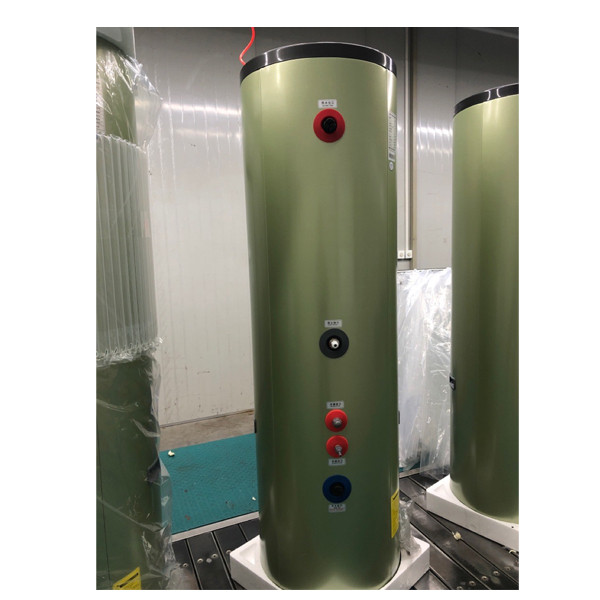 Mehrstufige Pumpe für die Wasserversorgung von Gebäuden mit vertikalem Druckbehälter 