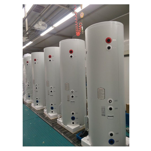 Vertikaler Membrandruckwassertank mit einem Fassungsvermögen von 8 Litern 