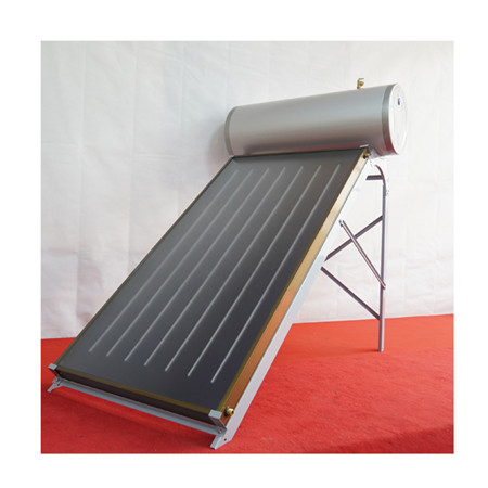 Chinesischer Hersteller Solar Energy System Project Hauptfalten-Vakuumröhren mit verschiedenen Arten von Ersatzteilen Halterung Wassertank Warmwasserbereiter