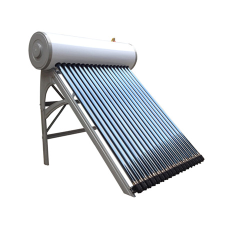Vertikaler Solarwarmwasserspeicher aus Edelstahl
