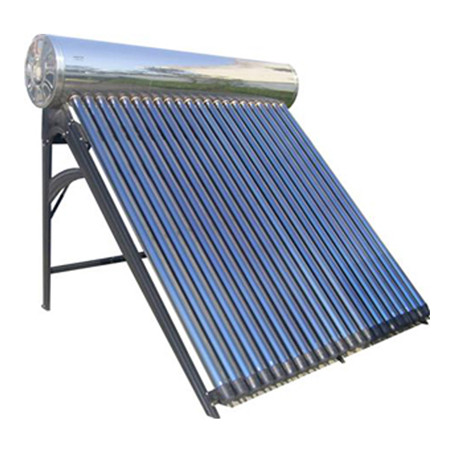 auf Lager Dachheizungen Edelstahl Kompakt Drucklos Druckrohr Solarenergie Warmwasserbereiter Solarkollektor Vakuumröhren