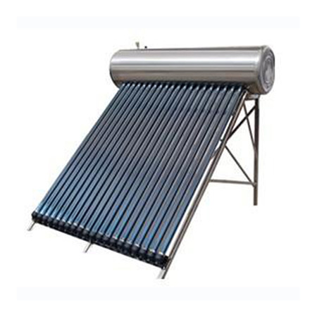 Solarwarmwasserbereiter mit Zijin Vakuum-Solarkollektorrohr 300L SS304 -2b Wassertanker und korrosionsbeständigem Stützgestell aus Aluminiumlegierung