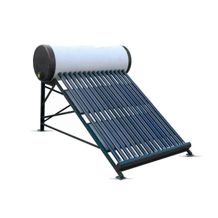 Auf dem Dach montierter unter Druck stehender Solarwarmwasserbereiter für Warmwasser für Familien