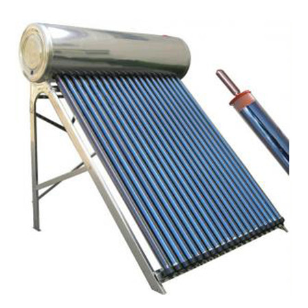 100 l, 150 l, 200 l, 250 l, 300 l druckloser Vakuumröhren-Solarwarmwasserbereiter (Standard) mit einer Dicke von 0,5 mm aus Edelstahl SUS304 Innentank