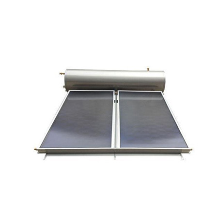 200L speziell entworfener Solar-Schwimmbadesammler auf dem Dach mit blauer Beschichtung für Heizsystem